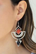 Load image into Gallery viewer, Paparazzi Geo Gypsy - Multi Earrings
