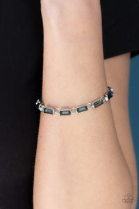 Paparazzi Irresistibly Icy - Silver Bracelet