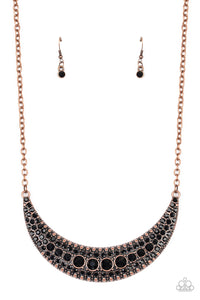 Paparazzi Moon Child Magic - Copper Necklace