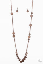 Load image into Gallery viewer, Paparazzi Trailblazing Trinket - Copper Necklace
