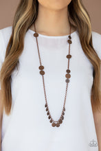 Load image into Gallery viewer, Paparazzi Trailblazing Trinket - Copper Necklace
