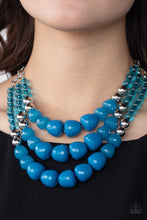 Load image into Gallery viewer, Paparazzi Forbidden Fruit - Blue Necklace
