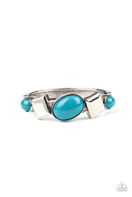 Load image into Gallery viewer, Paparazzi Abstract Appeal - Blue Bracelet
