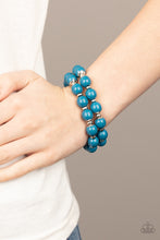 Load image into Gallery viewer, Paparazzi Bubble Blast Off - Blue Bracelet
