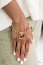 Load image into Gallery viewer, Paparazzi Mind, Body, and SOL - Gold Bracelet
