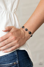 Load image into Gallery viewer, Paparazzi Nice Stonework - Black Bracelet
