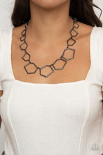 Load image into Gallery viewer, Paparazzi Full Frame Fashion - Black Necklace
