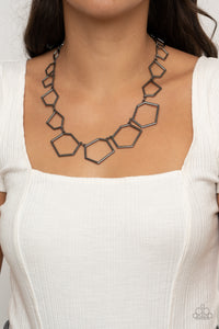 Paparazzi Full Frame Fashion - Black Necklace