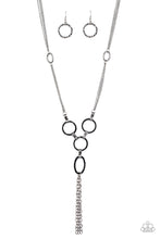 Load image into Gallery viewer, Paparazzi Metro Mechanics - Black Necklace
