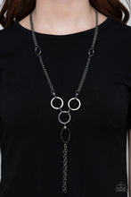 Load image into Gallery viewer, Paparazzi Metro Mechanics - Black Necklace
