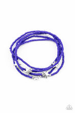 Load image into Gallery viewer, Paparazzi Pretty Patriotic - Blue Bracelet
