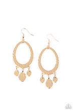 Load image into Gallery viewer, Paparazzi Taboo Trinket - Gold Earring
