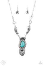 Load image into Gallery viewer, Paparazzi Ruler of The Roost - Blue Necklace
