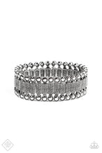 Load image into Gallery viewer, Paparazzi Rustic Rhythm - Silver Bracelet
