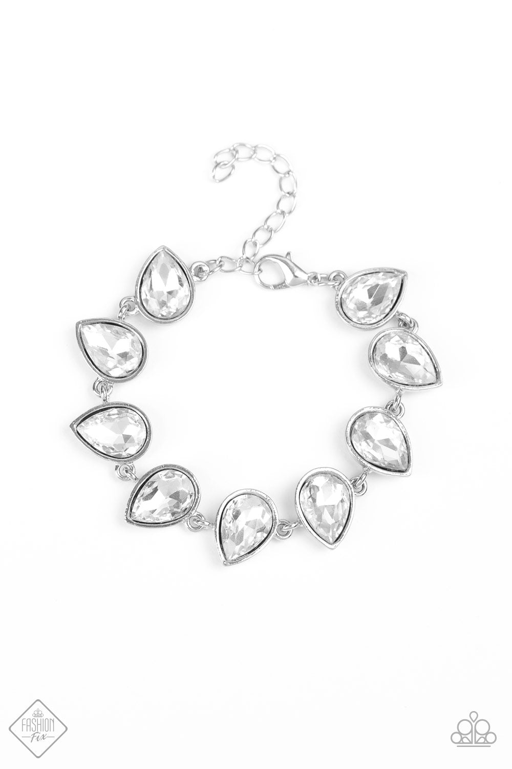 Paparazzi Free Rein - White Bracelet