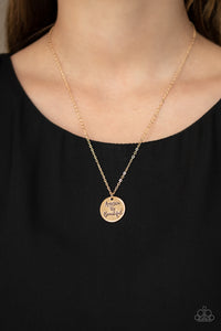 Paparazzi America The Beautiful - Gold Necklace