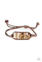 Load image into Gallery viewer, Paparazzi Canyon Warrior - Brown Bracelet
