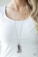 Load image into Gallery viewer, Paparazzi Empire State Elegance - Silver Necklace
