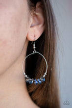 Load image into Gallery viewer, Holographic Hoops - Blue
