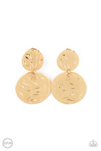 Load image into Gallery viewer, Paparazzi Relic Ripple - Gold Earrings

