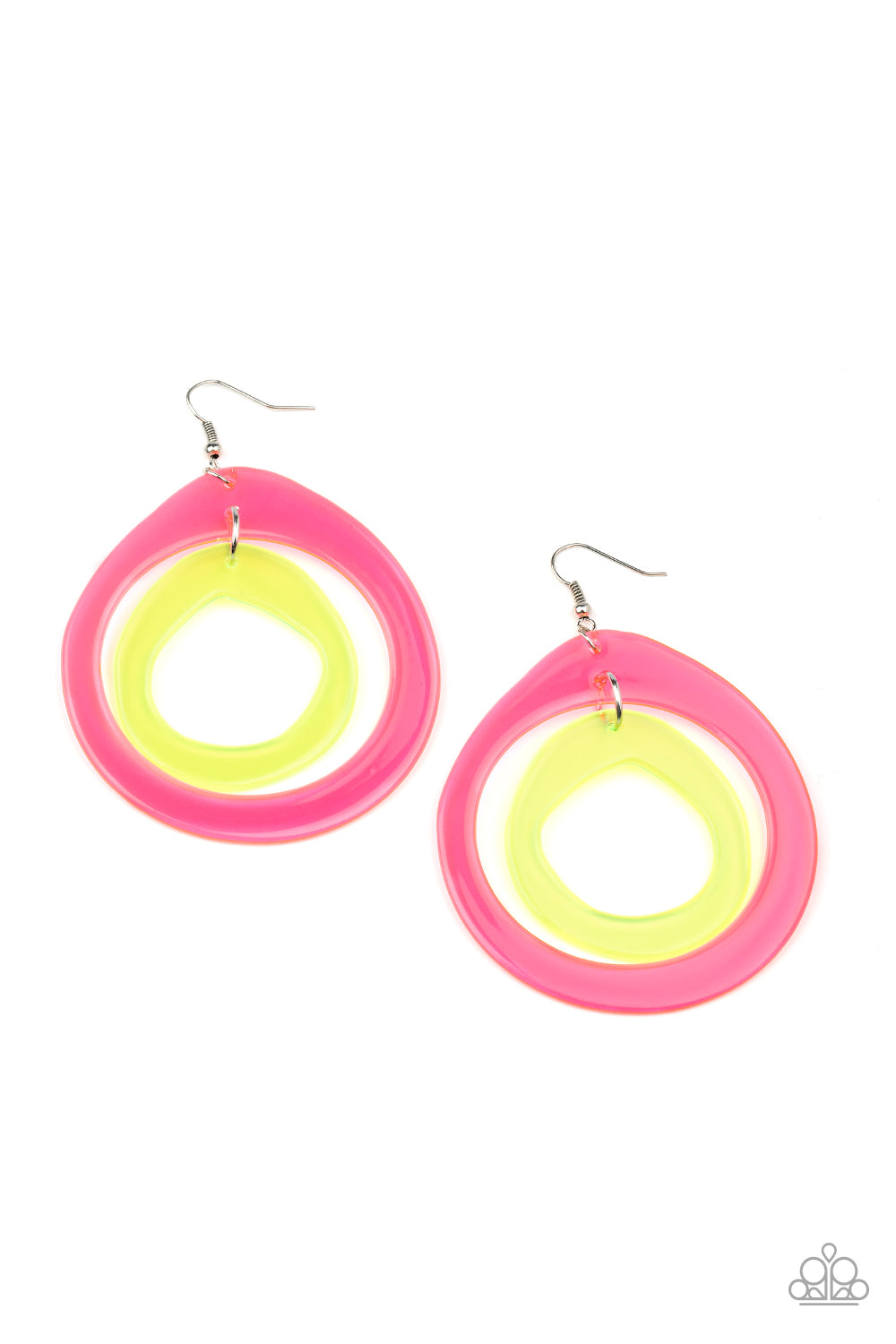 Paparazzi Show Your True NEONS - Multi Earrings