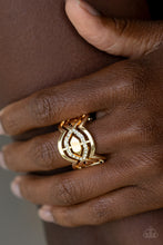 Load image into Gallery viewer, Paparazzi Divinely Deco - Gold Ring
