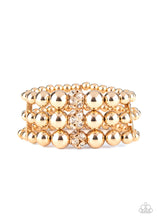 Load image into Gallery viewer, Paparazzi Icing On The Top - Gold Bracelet
