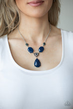 Load image into Gallery viewer, Paparazzi Heirloom Hideaway - Blue Necklace
