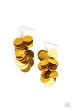 Load image into Gallery viewer, Paparazzi Now You SEQUIN It - Gold Earring

