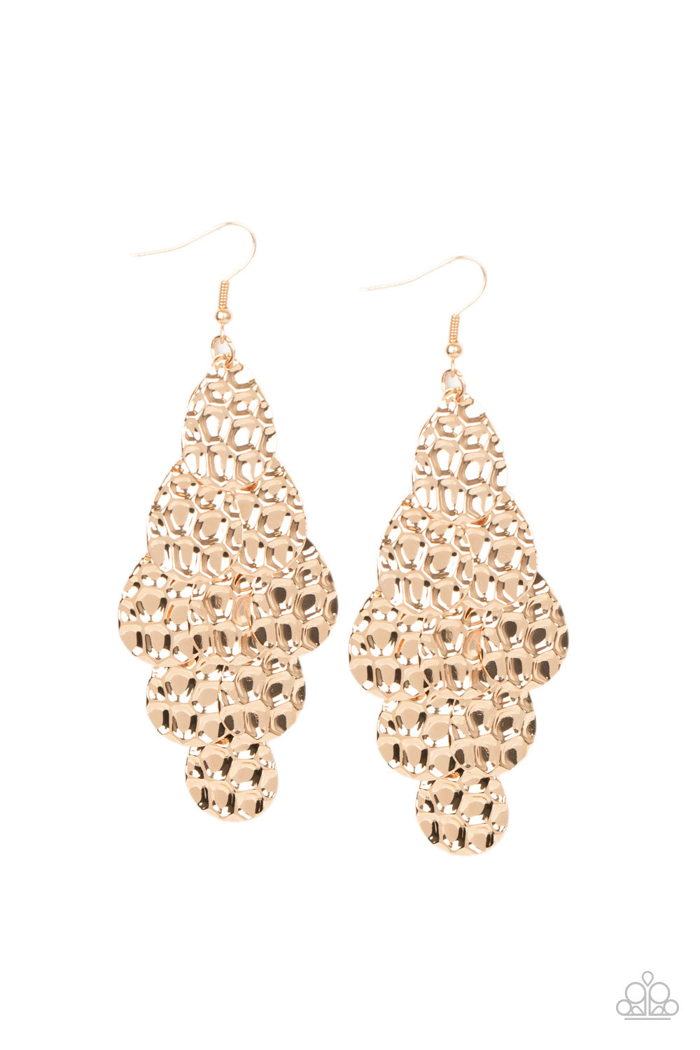 Paparazzi Instant Incandescence - Gold Earrings