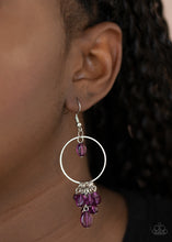 Load image into Gallery viewer, Paparazzi Where The Sky Touches The Sea - Purple Earring
