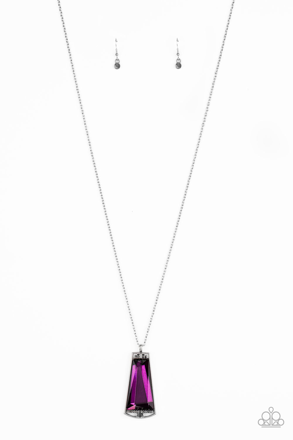 Paparazzi Empire State Elegance - Purple Necklace