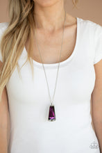 Load image into Gallery viewer, Paparazzi Empire State Elegance - Purple Necklace
