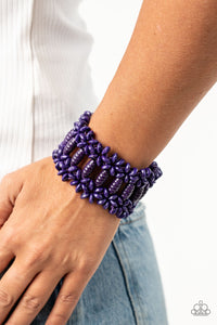 Paparazzi Fiji Flavor - Purple Bracelet