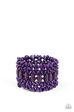 Load image into Gallery viewer, Paparazzi Fiji Flavor - Purple Bracelet
