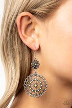 Load image into Gallery viewer, Paparazzi Beaded Brilliance - Yellow Earring
