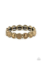 Load image into Gallery viewer, Paparazzi Glamour Garden - Brass Bracelet
