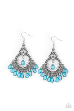Load image into Gallery viewer, Paparazzi Lyrical Luster - Blue Earrings
