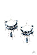 Load image into Gallery viewer, Paparazzi Party Planner Posh - Blue Earrings
