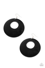 Load image into Gallery viewer, Paparazzi Island Hop - Black Earring
