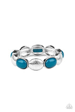 Load image into Gallery viewer, Paparazzi Decadently Dewy - Blue Bracelet
