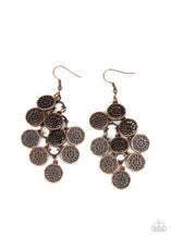 Load image into Gallery viewer, Paparazzi Blushing Blooms - Copper Earring
