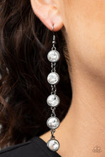 Load image into Gallery viewer, Paparazzi Trickle Down Twinkle - Black Earring
