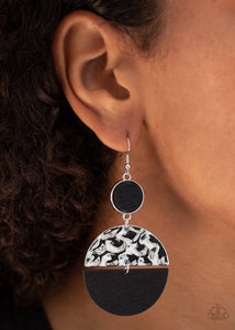 Paparazzi Natural Element - Black Earring