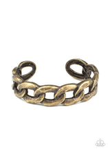 Load image into Gallery viewer, Paparazzi Living Off The GRIT - Brass Bracelet
