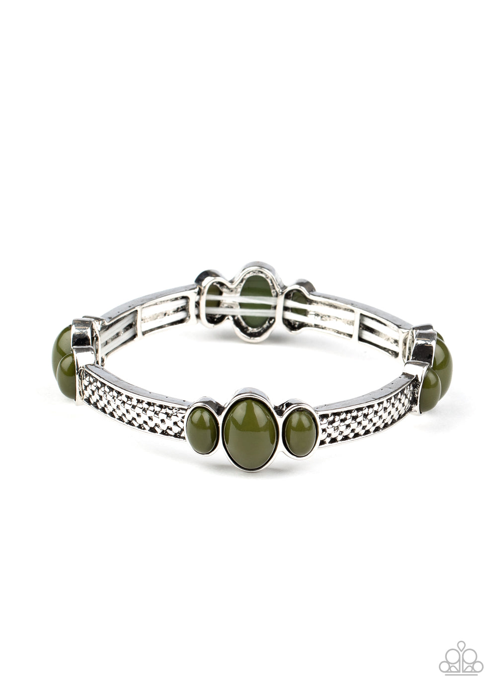 Paparazzi Instant Zen - Green Bracelet