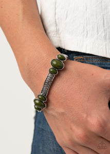 Paparazzi Instant Zen - Green Bracelet