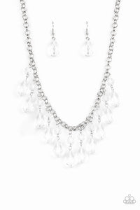 Paparazzi Crystal Enchantment - White Necklace