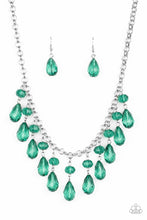 Load image into Gallery viewer, Paparazzi Crystal Enchantment - Green Necklace
