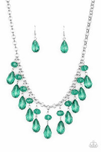 Paparazzi Crystal Enchantment - Green Necklace